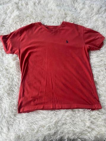 Ralph Lauren T-shirt – Rood – Maat S beschikbaar voor biedingen