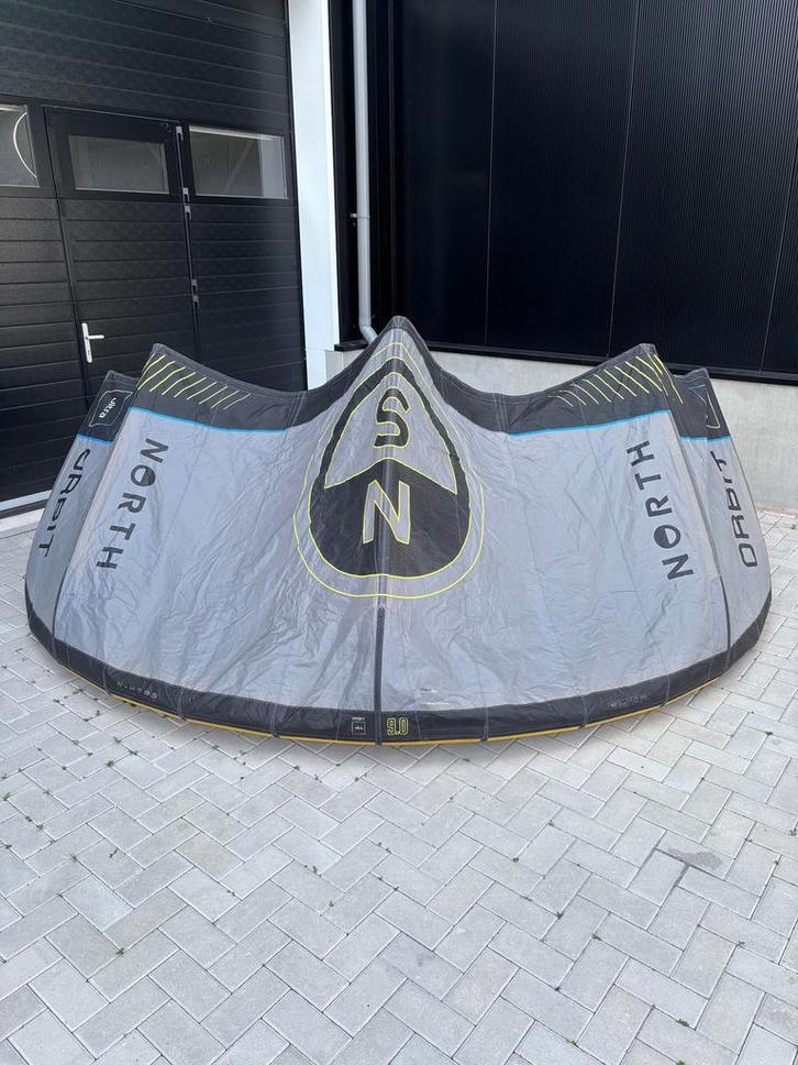 North Orbit Ultra 2025 9m, Watersport en Boten, Kitesurfen, Gebruikt, Kite, 9 m², Geen board, Ophalen