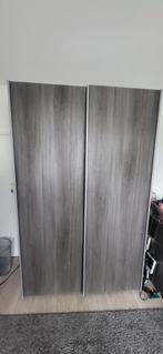 Kledingkast met schuifdeuren, Huis en Inrichting, Ophalen, Gebruikt, 100 tot 150 cm, 200 cm of meer