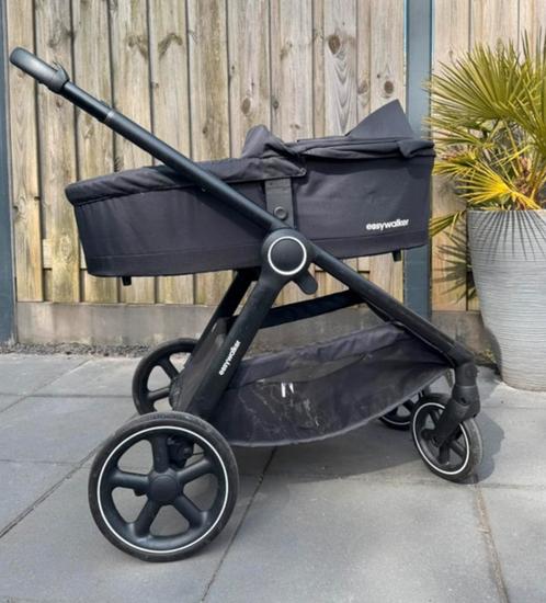 Exclusive Easywalker Rudey black on black, Kinderen en Baby's, Kinderwagens en Combinaties, Zo goed als nieuw, Overige merken