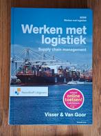 Werken met logistiek , supply chain management, Boeken, Zo goed als nieuw, Noordhoff Uitgevers, Beta, HBO