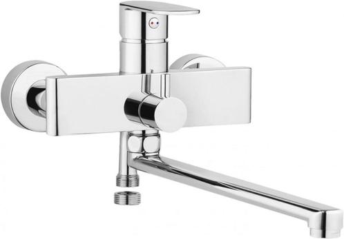 Wandkraan, mengkraan, Alpinia ,chroom, met slangaansluiting, Huis en Inrichting, Keuken | Keukenbenodigdheden, Nieuw, Verzenden
