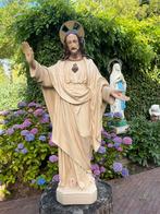 Antiek heiligenbeeld ❤️ jezus heilig hart klooster beeld, Ophalen