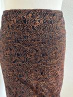 King Louie maat S brozen glitter rok 322, Kleding | Dames, Zwart, Ophalen of Verzenden, Zo goed als nieuw, Knielengte