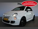 Fiat 500 0.9 TwinAir Turbo 500S Airco ECC Lederen Sportstoel, Auto's, Voorwielaandrijving, Gebruikt, Met garantie (alle), Bedrijf