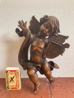 polystone steenhars engeltje met harpje zwevend aan touwtje, Verzamelen, Ophalen of Verzenden, Zo goed als nieuw, Religie