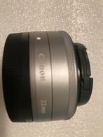 Canon Lens EF-M 22mm f/2 STM, Audio, Tv en Foto, Fotografie | Lenzen en Objectieven, Ophalen of Verzenden, Zo goed als nieuw, Standaardlens