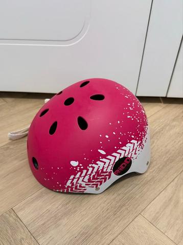 Roze Ridd & Ride Skull Helm - Skeeler/Skateboard beschikbaar voor biedingen