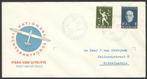 Nederland FDC E18 Met Adres Luchtvaartfonds 1954, Ophalen of Verzenden, Beschreven, Nederland
