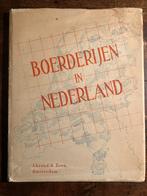 BOERDERIJEN IN NEDERLAND. 1944. Derde druk. Hardcover, Boeken, Ophalen of Verzenden, Zo goed als nieuw