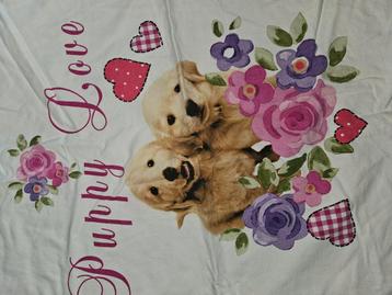 Puppy 1persoons dekbed overtrek incl matrasbeschermer  beschikbaar voor biedingen