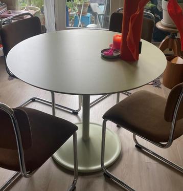 Tafel Muuto Soft - rond, 95 cm ø 73 hg beige green beschikbaar voor biedingen