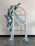 TE HUUR: backdrop Genderreveal of Babyshower, Hobby en Vrije tijd, Feestartikelen | Verhuur, Ophalen, Zo goed als nieuw, Geboorte of Huwelijk