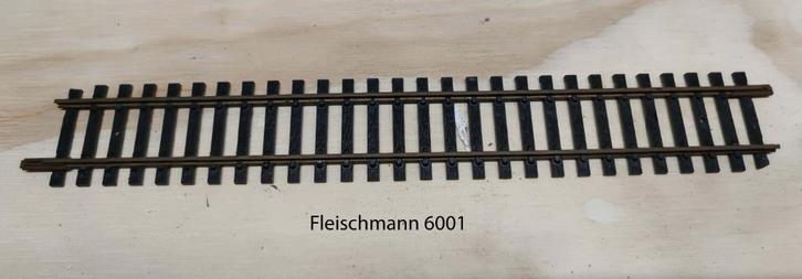 Fleischmann rails H0, Hobby en Vrije tijd, Modeltreinen | H0, Gebruikt, Rails, Gelijkstroom, Fleischmann, Analoog, Ophalen of Verzenden