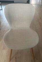 6 beige eetkamerstoelen Leenbakker, Ophalen, Gebruikt, Overige kleuren, Vijf, Zes of meer stoelen