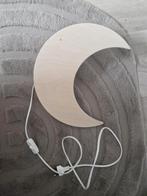Houten wandlamp maan -toddie, Kinderen en Baby's, Kinderkamer | Inrichting en Decoratie, Ophalen, Zo goed als nieuw, Lamp