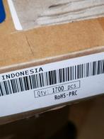 1700 stuks 1uF 63V pet film kemet, Ophalen of Verzenden