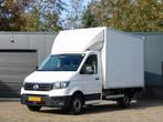 Volkswagen Crafter 35 2.0 TDI L3 Highline LAADKLEP! CARPLAY/, Auto's, Bestelauto's, Stof, Gebruikt, Volkswagen, Wit