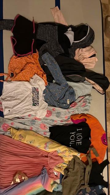 Meisjes kleding 110/116. Totaal pakket, ca 25 items beschikbaar voor biedingen
