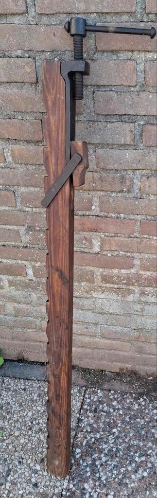 Lijmtang/sergeant.  Oud. 124 cm., Antiek en Kunst, Antiek | Gereedschap en Instrumenten, Ophalen