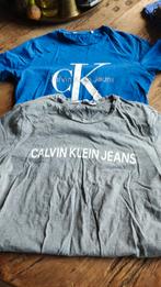 2 leuke heren Calvin klein T-shirts mt. Medium, Calvin Klein Jeans, Maat 48/50 (M), Ophalen of Verzenden, Zo goed als nieuw