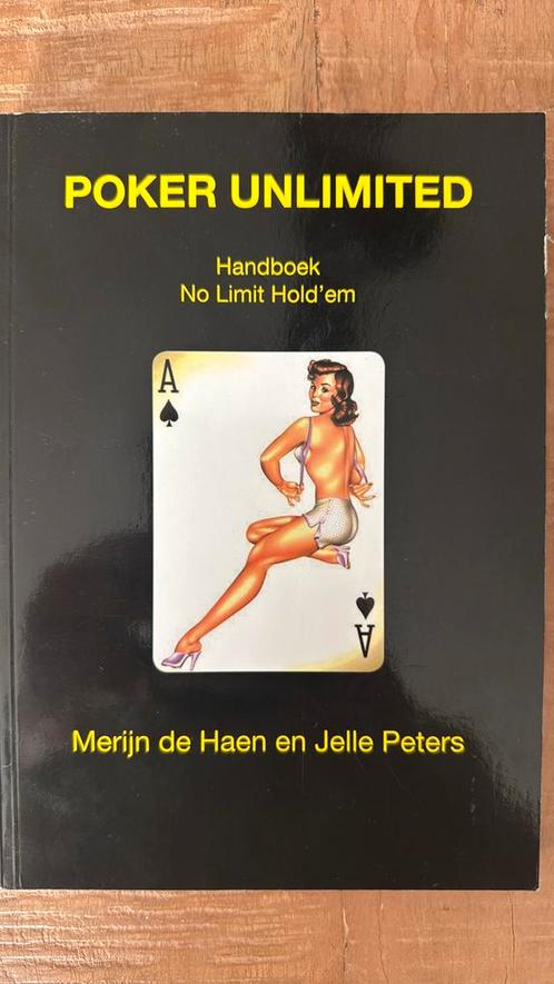 M. de Haen - Poker Unlimited, Boeken, Hobby en Vrije tijd, Zo goed als nieuw, Ophalen of Verzenden