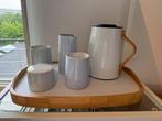 Stelton Emma set theethermoskan en meer, Ophalen, Zo goed als nieuw, Overige stijlen, Kop(pen) en/of Schotel(s)
