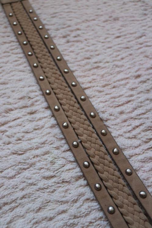 Brede bruine tailleriem, Kleding | Dames, Riemen en Ceinturen, Zo goed als nieuw, Tailleriem, 5 cm of meer, Bruin, Ophalen of Verzenden