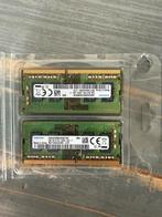 Samsung 2x 4gb laptopgeheugen, Computers en Software, RAM geheugen, Ophalen of Verzenden, Zo goed als nieuw, DDR3, Laptop
