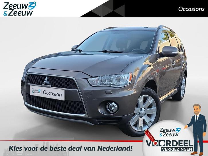 Mitsubishi Outlander 2.4 Edition Two | 7 zits | Trekhaak | A, Auto's, Mitsubishi, Bedrijf, Te koop, Outlander, 4x4, ABS, Airbags