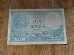 Frankrijk 10 francs 1939 ba biljet , 271 W69993, Postzegels en Munten, Bankbiljetten | Europa | Niet-Eurobiljetten, Frankrijk