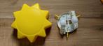 Plafondlamp zonnetje, Huis en Inrichting, Lampen | Plafondlampen, Ophalen of Verzenden, Zo goed als nieuw, Overige materialen