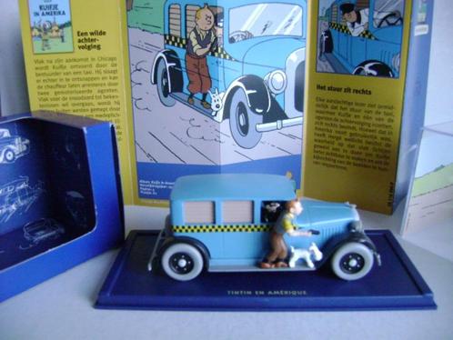Kuifje auto Nr.004A De Taxi, Verzamelen, Stripfiguren, Zo goed als nieuw, Overige typen, Kuifje, Ophalen of Verzenden