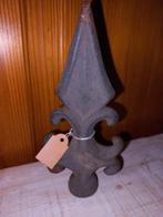 Oude ijzeren hekpunt, Ophalen of Verzenden, Gebruikt, IJzer, Sierhekwerk