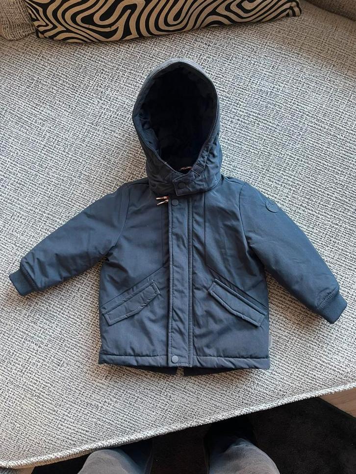 **Ongedragen Noppies winterjas - maat 80/9-12M**, Kinderen en Baby's, Babykleding | Maat 80, Zo goed als nieuw, Jongetje, Jasje