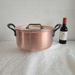 Falk culinair Dikwandige koperen horeca pan braadpan 2.5 kg, Huis en Inrichting, Keuken | Potten en Pannen, Ophalen of Verzenden