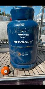 Portugese gasfles leeg 13 kg met reduceer, Ophalen, Gebruikt
