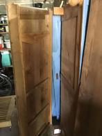 3 Deurs grenen kast blauw geschilderd, Ophalen, Gebruikt, 50 tot 75 cm, 150 tot 200 cm