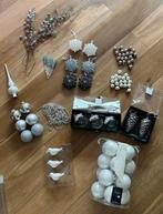 Kerstdecoratie set 80-delig – blauw/wit/zilver – Decoris, Diversen, Kerst, Ophalen of Verzenden, Zo goed als nieuw