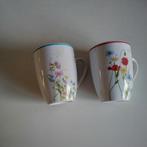 2 theo mokjes bloemen, Ophalen of Verzenden, Glas, Overige stijlen