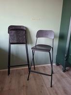 FRANKLIN ikea Barkruk, opklapbaar, zwart, Huis en Inrichting, Ophalen, Met voetsteun, 60 tot 90 cm, Zo goed als nieuw