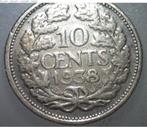10 Cent 1938, Postzegels en Munten, Munten | Nederland, Ophalen of Verzenden, Koningin Wilhelmina, 10 cent