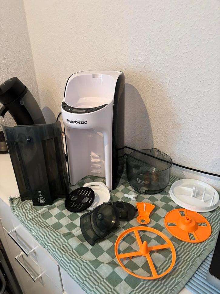 Baby Brezza Formula Pro Advanced - Compleet met bon!, Kinderen en Baby's, Babyvoeding en Toebehoren, Zo goed als nieuw, Flessen- of potjesverwarmer