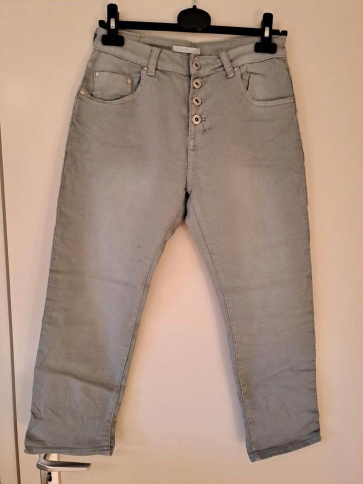 Broek - Place Du Jour - 36, Kleding | Dames, Spijkerbroeken en Jeans, Zo goed als nieuw, W28 - W29 (confectie 36), Overige kleuren