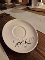 Vintage servies Bamboo Doulten en co made in England, Ophalen, Keramiek, Overige stijlen, Bord(en)