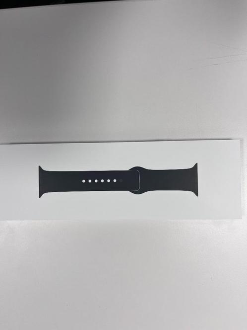 Apple Watch Sport Band Jet Black 42mm S/M– Nieuw, Geseald, Sieraden, Tassen en Uiterlijk, Smartwatches, Nieuw, iOS, Zwart, Waterdicht