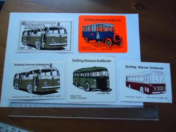 sticker oud AUTOBUS BUS divers bba ford auto vlaardingen beschikbaar voor biedingen