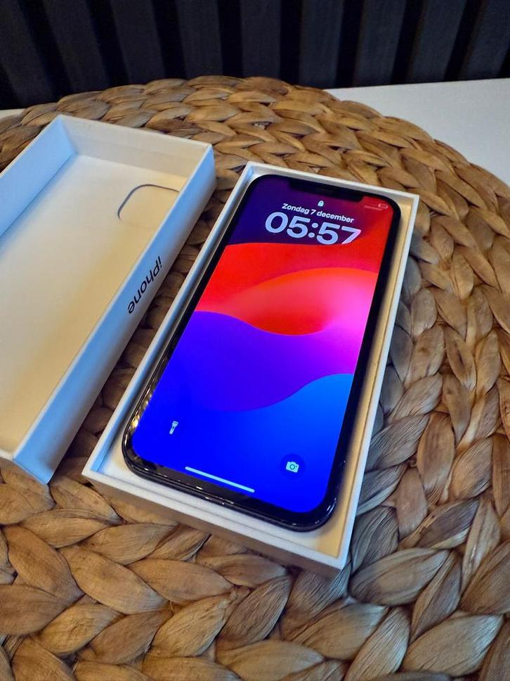 Nette iPhone 12 zwart 128 GB, Telecommunicatie, Mobiele telefoons | Apple iPhone, Zo goed als nieuw, 128 GB, Zonder abonnement