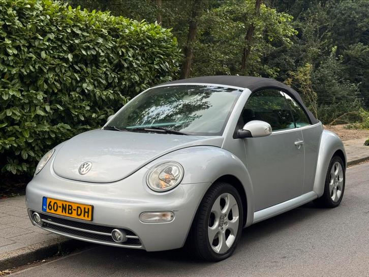 Volkswagen Beetle (Kever) 1.6 Cabriolet 75KW 2003 Grijs, Auto's, Volkswagen, Bedrijf, Beetle (Kever), Benzine, D, Cabriolet, Handgeschakeld