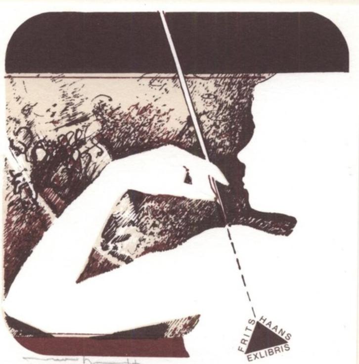 1925 Ex Libris België : Martin R. Baeyens, 1977, Antiek en Kunst, Kunst | Etsen en Gravures, Verzenden